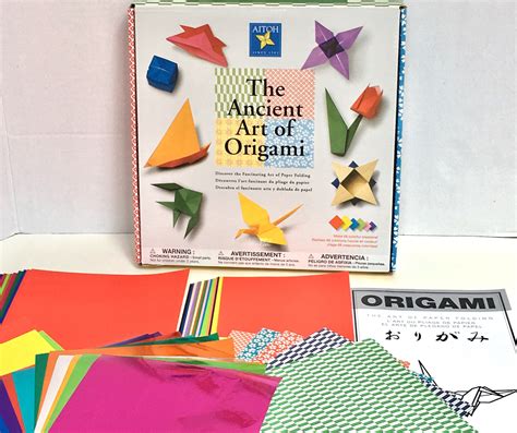 Origami Paper Sheets Origami Pack Origami Art Kit Origami Etsy
