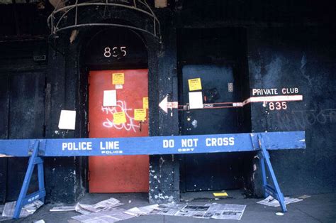 Aids Activist Art New York City Closes The Mineshaft Gay Nightclub