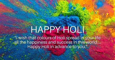 Happy Holi In Advance Hd Images Wish Special Quick Background