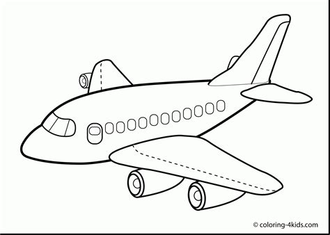 Aeroplane Coloring Pages For Kids at GetColorings.com | Free printable