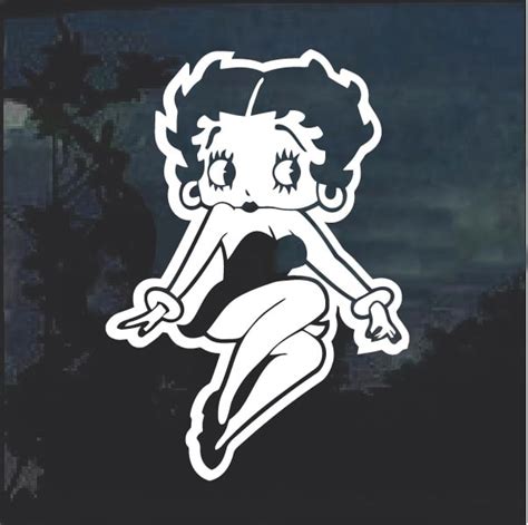 Home And Living Betty Boop Decals Wall Décor Pe