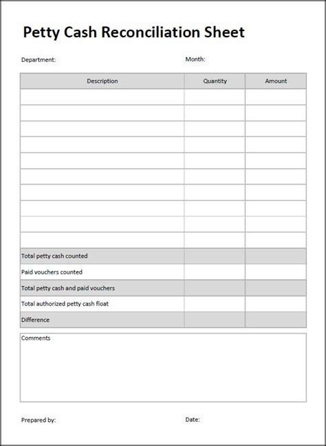 Cash Reconciliation Sheet Templates 14 Free Docs Xlsx And Pdf