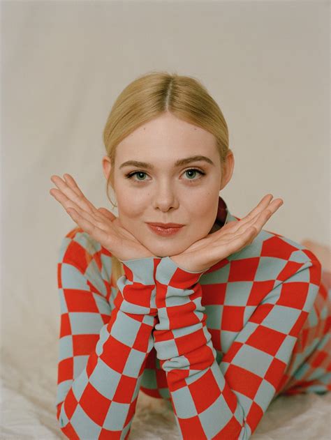 Teen Vogue Cover Girl Elle Fanning Reveals How She Creates The Stylish Hot Sex Picture