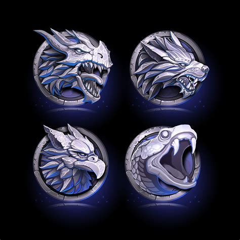 Guild Emblems 2d Game Art Game Art Game Logo Design