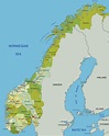 Norway Map - Guide of the World