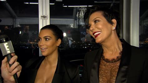 Kris Jenner And Kim Kardashian Talk Chill Delivery Room E News