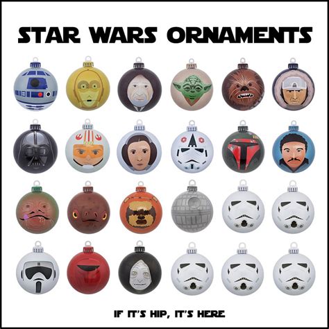 Star Wars Christmas Ornaments With Design Appeal