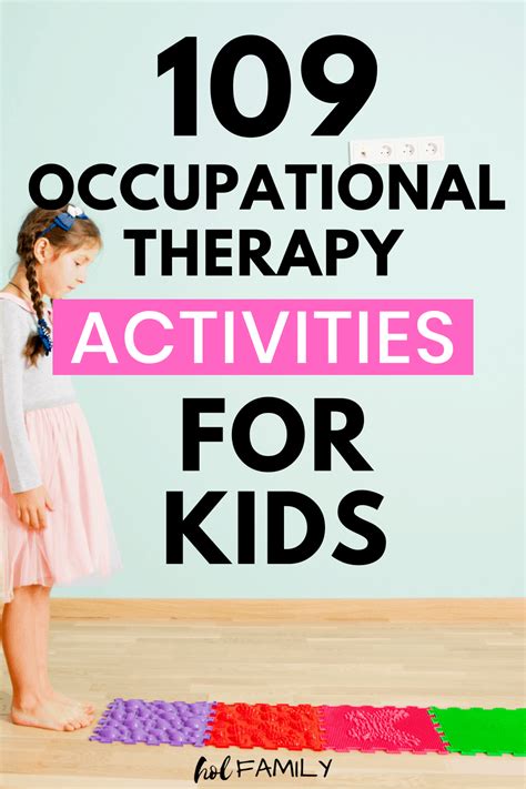 109 Occupational Therapy Activities For Kids Artofit