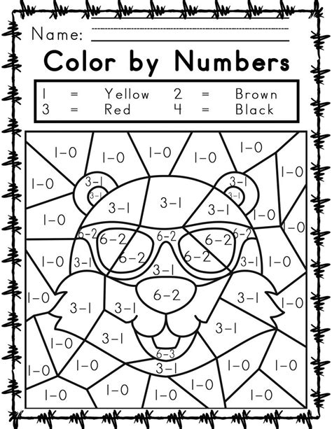 Color By Numbers Archives 101 Coloring