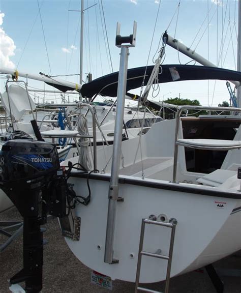 The Perfect Solo Mast Raising System For Small Sailboats Tropical Boating