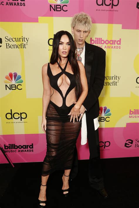 Megan Fox Pictured At The 2021 Billboard Music Awards In Los Angeles