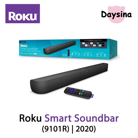 Roku Smart Soundbar 9101r 4khdhdr Streaming Media Player