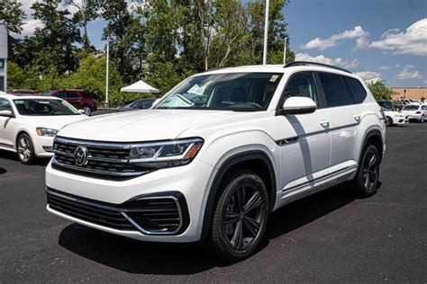 Used 2021 Volkswagen Atlas 36l Se R Line 4motion Awd With