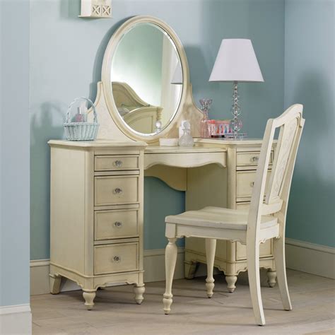 Tribesigns dressing vanity table set makeup led lighted desk +mirror and drawer. Bedroom Vanity Desk - Home Furniture Design