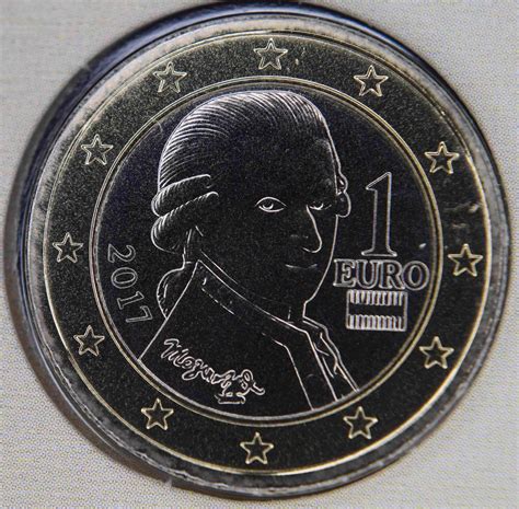 Österreich 1 Euro Münze 2017 Euro Muenzentv Der Online Euromünzen