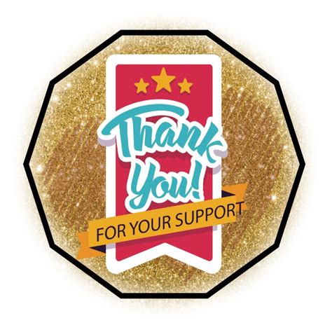 Copy Of Thank You Sticker Card Postermywall