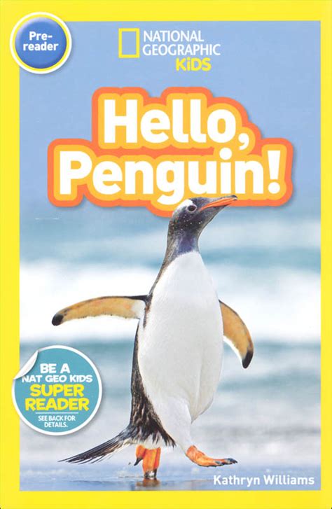 Hello Penguin National Geographic Pre Reader National Geographic