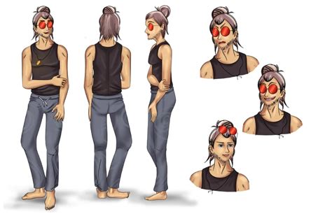 Draw Anime Character Design Sheet By Smtattoopro Fiverr