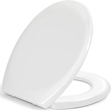 Toilet Seat Round Soft Close Toilet Seats White With Quick Release For