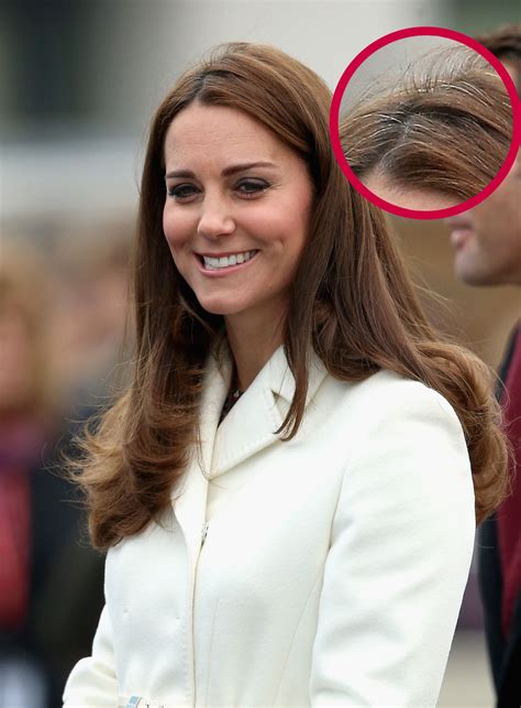 Kate Middleton Gray Hair Kate Duchess Of Cambridge S Stylish Up Do