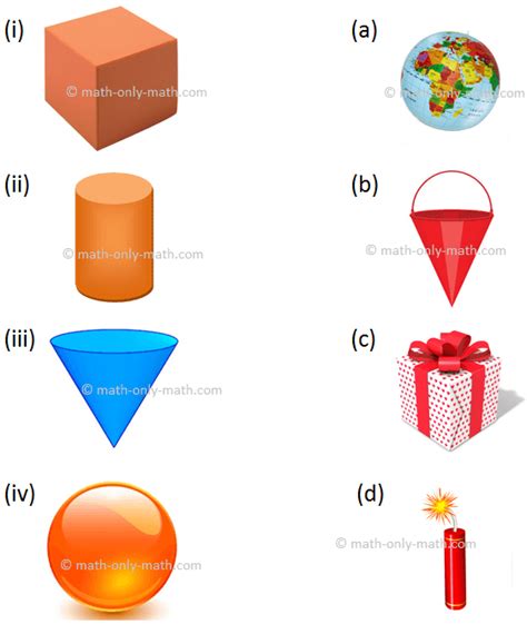 Solid Shapes Basic Geometric Shapes Common Solid Figures Plane