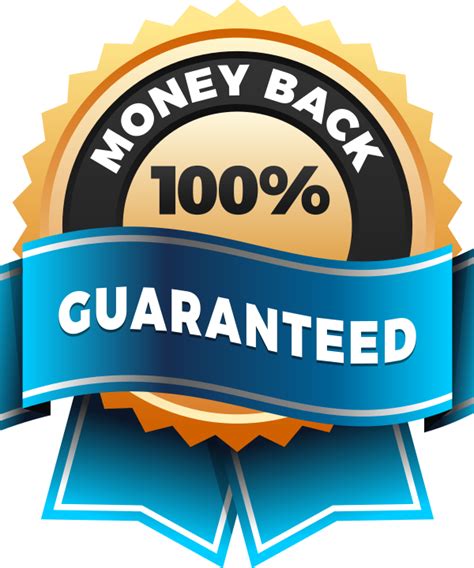 100 Money Back Guarantee Png 100 Money Back Guarantee Png Transparent