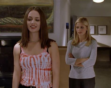 Eliza Dushku And Sarah Michelle Gellar In Buffy R1998teenmovie