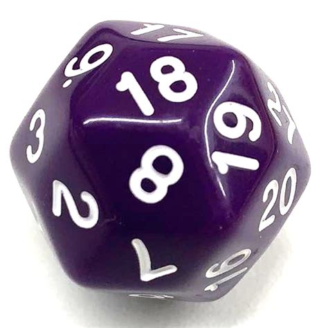 D30 30 Thirty Sided Polyhedral Dice Happy Piranha