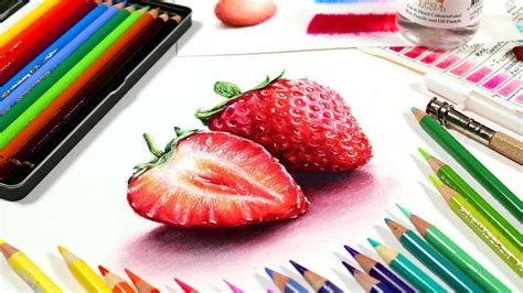 Coloured Pencil Drawing Tutorial Por Left Snk Art Boddeswasusi