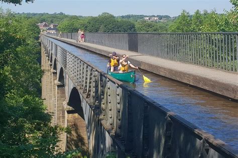 2023 3 Hour Canoe Hire Over The Pontcysyllte Aqueduct