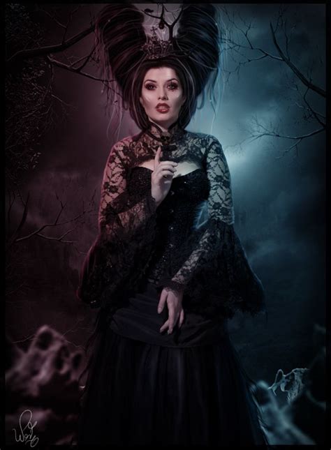 Queen Of Darkness By Lucasvalencio On Deviantart Goth Goth Beauty