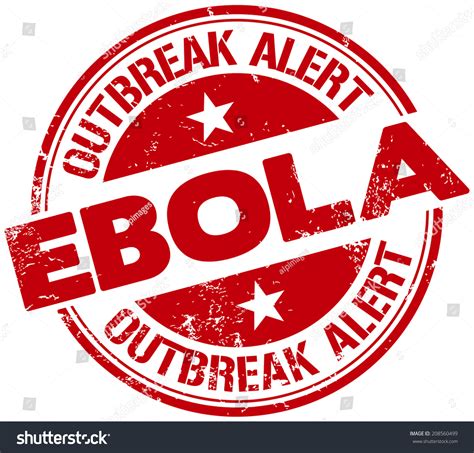 Ebola Alert Stamp Stock Vector 208560499 Shutterstock