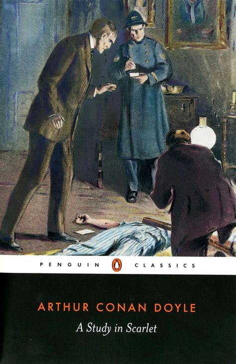 A Study In Scarlet By Sir Arthur Conan Doyle First Sherlock Holmes Book
