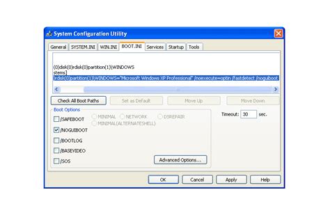 Msconfig In Xp