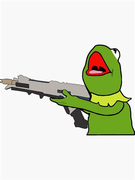 Kermit With An R 301 Sticker For Sale By Drayziken Redbubble