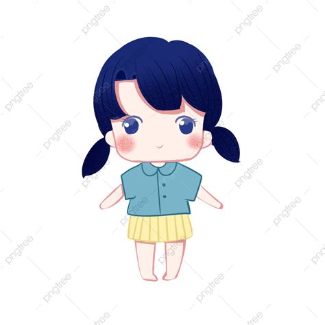 Cartoon Little Girl Png Transparent Cute Little Cartoon Character