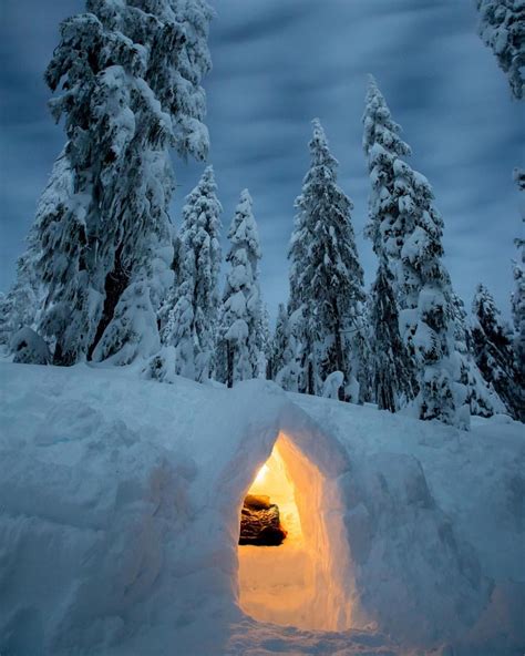 Heeeeh First Successful Snow Cave ️🤙🏻 Sunshinecoastbc Camping Usa