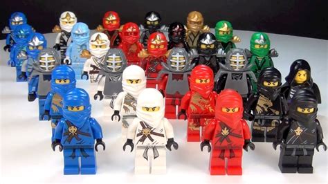 Lego Ninjago Ultimate Ninja Complete Minifigure Collection Youtube