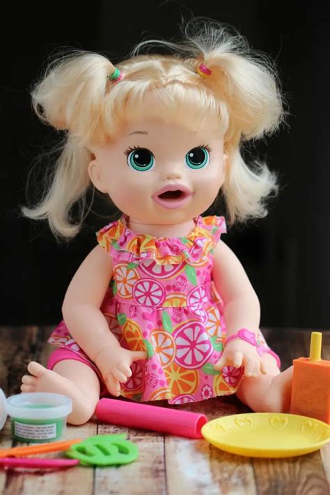 Baby Alive Super Snacks Snackin Sara Doll Blonde Canadian Tire Vlr