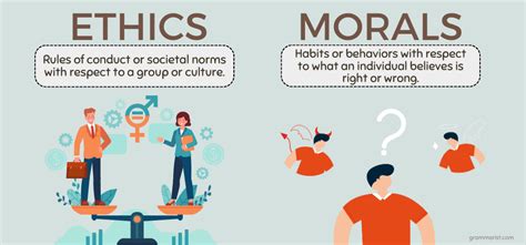 Ethics Vs Morals Definition Difference And Examples