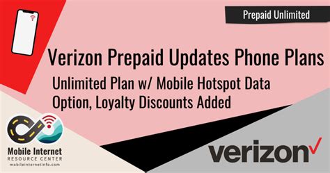 Verizon Prepaid Offers Loyalty Discounts Unlimited Smartphone Plan Now
