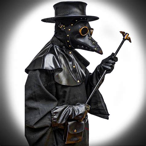 Plague Doctor Bird Mask Long Nose Beak Cosplay Steampunk Halloween
