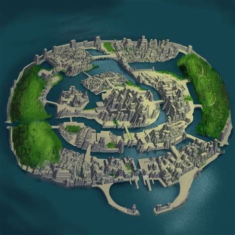 Atlantis City Map