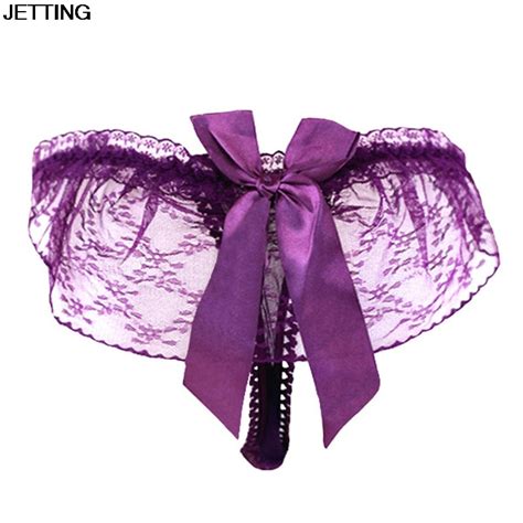 Black Purple White Women Lace Panties Knickers Briefs Bikini Lingerie G
