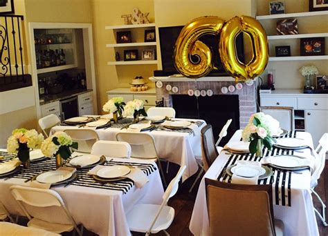 The Top 23 Ideas About Classy 60th Birthday Party Decorations Home