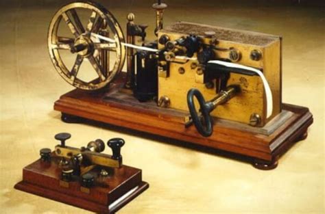 Historia Del Telégrafo Inventor Y Predecesores Morse Code Ts Wireless Transmitter Ham Radio
