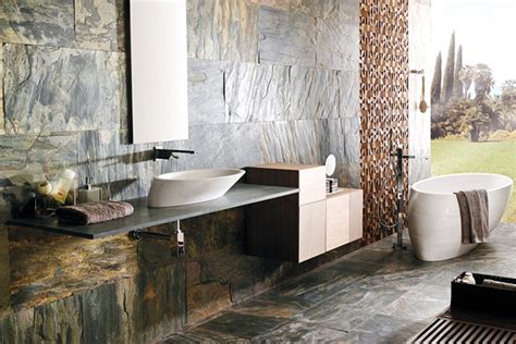 25 Awesome Natural Stone Bathrooms Homemydesign