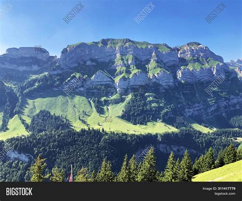 Alpine Peaks Image And Photo Free Trial Bigstock