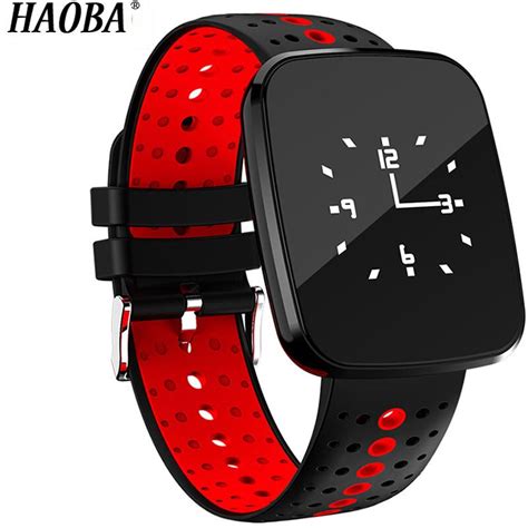 Haoba Smart Wristband Bluetooth Heart Rate Blood Pressure Sleep Monitor