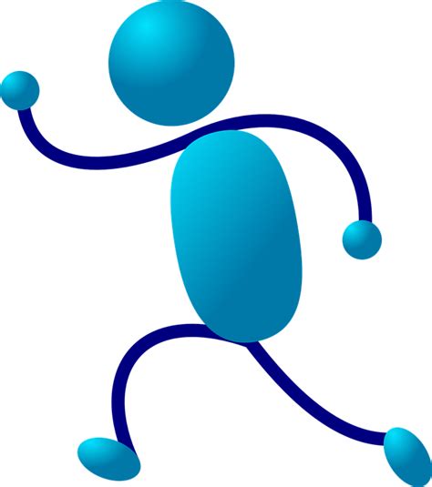 Stick Figure Running Png Isolated Picture Png Mart